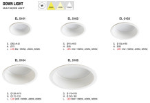 LED 매립등 슬림테 EL5161 다운라이트 8W 플리커프리 75mm : 플러스조명