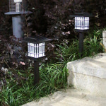 솔라가든 LED 태양광 정원등 2p세트 야외 잔디 마당등 : 리드마켓