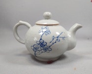 매화 다관-2. 백자 매화다관. 백자 다관 200ml : 청산도예
