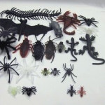 지네 거미 파리 독충 벌레 모형 44P 모음 촬영 소품 : 늘찬몰