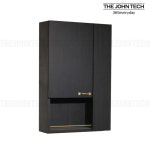 더죤테크 이자벨301수건장 블랙 (430x800x180mm) : 아이원 파트너스