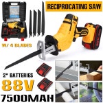 18v 무선 왕복 톱 휴대용 전기 톱 교체 금속 나무 절단 기계 도구 makita 18v 배터리 : 나래온