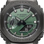 지샥 GM-2100B-3ADR 지얄오크 GM2100 메탈 그린 카키 백화점AS가능 : 타임프라자