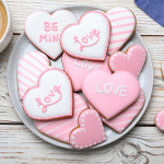 [대용량]발렌타인데이 쿠키 만들기 화이트데이 하트과자DIY 아이싱 에어프라이어 믹스1kg : every-shop