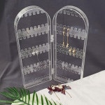 투명 접이식 액세서리 보관함 2단 보석함/반지함/목걸이보관함/귀걸이보관함/팔찌보관함 : 코델트