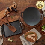 휴먼 베리굿 무쇠 그리들 (HU-GD888R1O1) 원형1+사각1 : 디베네하우스