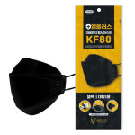 엠플러스 황사마스크 KF80 블랙 : 소확행 몰