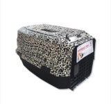 반려동물 켄넬 강아지 외출용품 디럭스 탑프리 19 레오파드 : 바이배럴