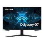 삼성 오디세이 G7 커브드 게이밍 모니터 80cm 32인치 : 나홀로 집에