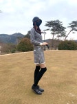 여성 골프니트 믹스 체크 봉선댁 여성골프웨어 : 봉선댁