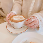 로맨틱 리본 진주반지 : 델레비나