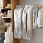행거가리개 세탁소 겨울옷 비닐 드레스룸 먼지 부직포 행거 코트보관 커버 : 뉴스타몰