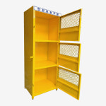 안전보호구함 ALL69-26 비상기구함 안전용품 캐비넷 노랑 : 더픽코리아