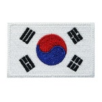 누빈 태극기자수 와펜 패치 운동 도복 모자 가방 의류 군복 리폼 태극마크 로고 : 디디엠패치