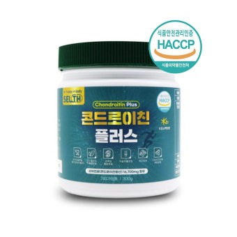 콘드로이친 알파 1세트 180정 상어연골 관절 보스웰리아 해조칼슘 콘드로이친플러스 분말 : 찬샘