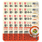 한성기업 컵쌀국수 멸치맛 김치맛 20개 : 사아람