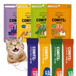 꼬릿츠 캣스틱 고양이 츄르 4가지맛 헤어볼 면역 구강 요로 : 펫블리피쉬