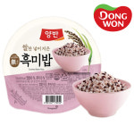 양반 흑미밥 130g x 24개 1BOX / 맛있는 즉석밥 백미 오곡밥 잡곡밥 : 이놈스토어