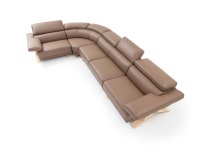 바르비종 골프 6인 천연통가죽 소파 : 바르비종