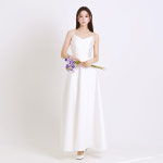 워너비 슬립 미카도 셀프웨딩 드레스 DRC0494 브라이덜샤워 파티 블랙 스냅 촬영 : 베일즈