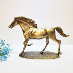 선말 중 청동 황동 공예품 말 조각상 조각품 장식품 조형물 동상 개업선물 지인선물 풍수 인테리어소품 : 브론즈 아트공방