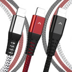 베리어 LED PD C to 라이트닝 8핀 아이폰 고속충전 케이블 30cm : barrier