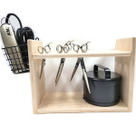 왈왈 원목 미용가위 거치대 .도구거치대.애견미용거치대 : 왈왈가위