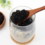 그레인팜 국산 흑임자가루 느림볶음공정 세번내린 볶은 검은깨가루 : 그레인팜스토어