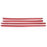 도어 패널 장식 스티커 트림, BMW 3/4 시리즈 F30 F32 F34 2017-19 및 자동차 도어 잠금 래치 커버 보호대 : local51