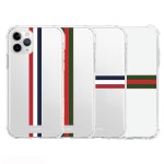 유러피언 명품 삼선 럭셔리 톰 투명 클리어 아이폰13 갤럭시S22 S21 노트20 케이스 : 더파란