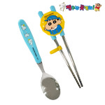 짱구 아기 스텐 숟가락 유아 양손 연습젓가락 어린이집 준비물 : 보헤미아 플라자