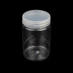 원형 투명 슬라임통 100ml 플라스틱 원통 잠금 용기 소분 미니 공병 : 구름이피어나