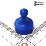 Φ29mm(파랑) 킹콩 네오디움 스탬프자석  : 주식회사 킹콩마그테크