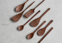 북미산 임페리얼등급 월넛우드 조리도구 8종 주걱 뒤집개 요리스푼 튀김젓가랏 : 센트럴 마켓