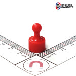 Φ12mm(빨강) 킹콩 네오디움 스탬프자석  : 주식회사 킹콩마그테크