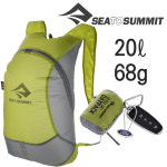 씨투써밋 울트라실 데이팩 20L 라임, 백패킹 드라이백 초경량배낭 : 빌리베일캠핑