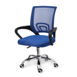 레스트온 사무용 의자(블루) 컴퓨터 팔걸이의자 : 리드마켓