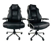 게이밍의자 홈 인테리어 방송용 유투브 서재 사무용 책상의자 pc방 게임방 사장 회장의자 : 비앤채