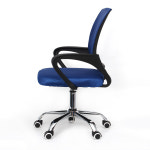 레스트온 사무용 의자(블루) 컴퓨터 팔걸이의자 : 리드마켓