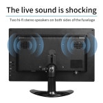 123939 pc 모니터 1366x768 hd 휴대용 디스플레이 hdmi vga 인터페이스 lcd 게임 모니터 ps4 macbook pro 홈 보안 시스템 : 나래온