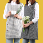 엉덩이덮는 앞치마 어린이집 입는 옆트임 유치원 교사 앞치마 : 테이블러스 스토어