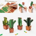 민화샵 선인장 만들기 세트 인테리어소품 꾸미기 색칠놀이 : 영운몰