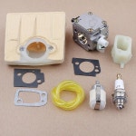 기화기 공기 필터 세트 Husqvarna 181 288 281 288XP 281XP 503 28 04-01 Tillotson HS-228C 전기 톱 예비 부품 : 미리내공방