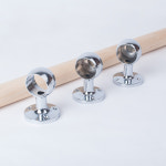 원목 핸드레일  봉 1200mm+단구2개 양구2개 실내 난간대 안전손잡이 : 킹철물