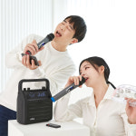 블루투스 스피커 마이크 휴대용 고출력 버스킹 스피커 노래방 무선 미니 : 미라클엠스토어