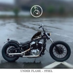 스믈크루 피넛탱크 오토바이 불꽃데칼 3 UNDER FLAME : 스믈크루