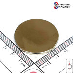 Φ40mmX3mm 킹콩 네오디움 원형자석 : 주식회사 킹콩마그테크