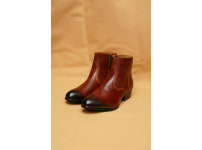 통가죽 핸드메이드 베지터블 천연 소가죽 남여공용 카우보이 웨스턴 부츠 : 맹가미 가죽공방