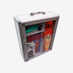 안전보호구함 ALL-038 벽부형 미니 비상기구함 안전용품 캐비넷 : 더픽코리아