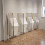 화장실 소변기 파티션 유리 위생 칸막이 가림막 : 다루다DAROODA